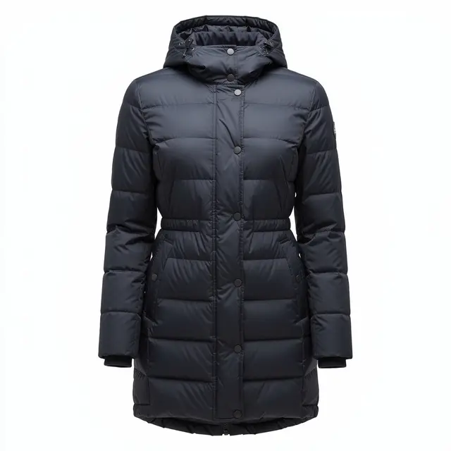 800-Fill Down Puffer Jacket Long Parka