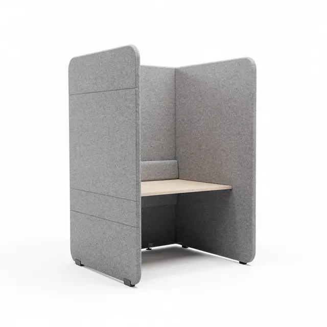 Acoustic Desk Booth Felt