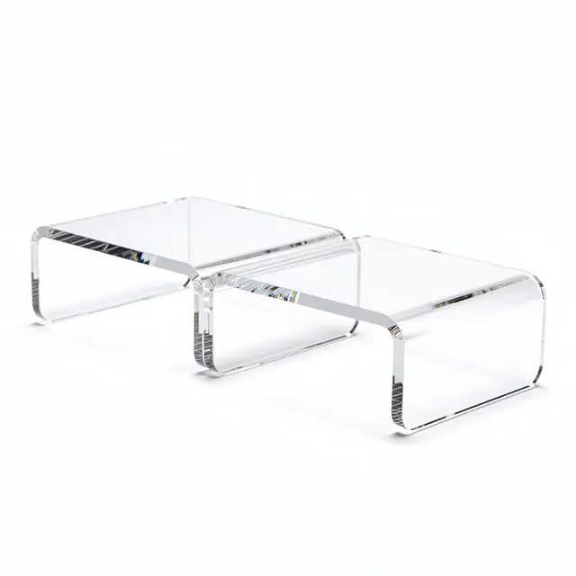 Acrylic Monitor Stand Dual