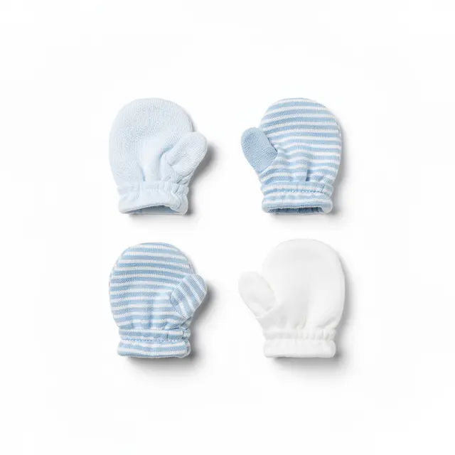 Baby Teether Set 4pk Mitten