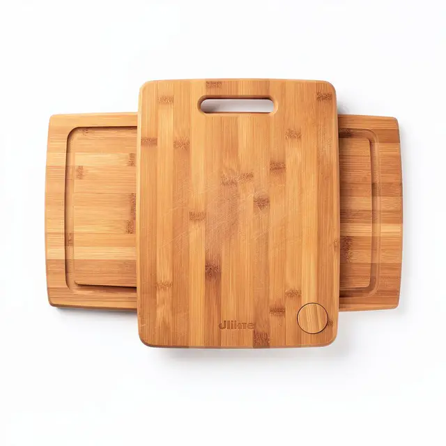 Bamboo Cutting Board Set Magnetic