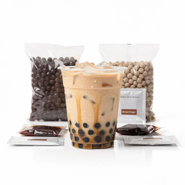 Boba Kit at Home Brown-Sugar