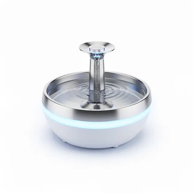 Cat Water Fountain LED