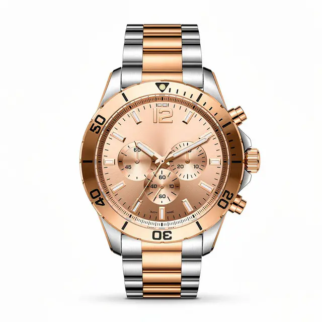 Chronograph Watch Two-Tone