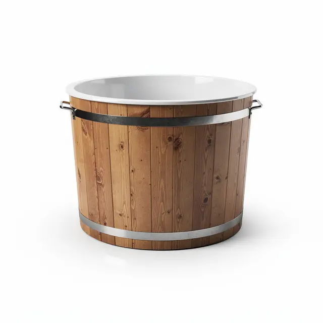 Cold Plunge Tub Barrel