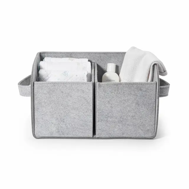 Diaper Caddy Organizer 2-Compartment