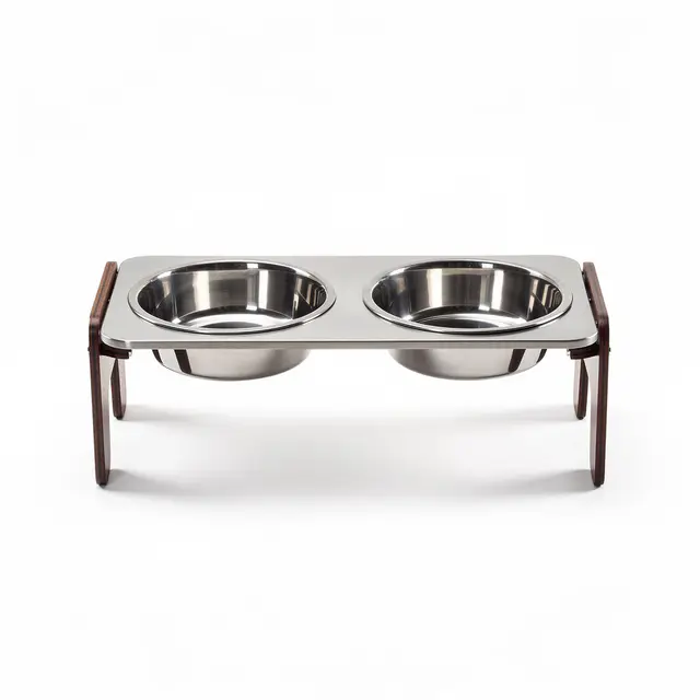 Elevated Dog Bowl Stand Adjustable