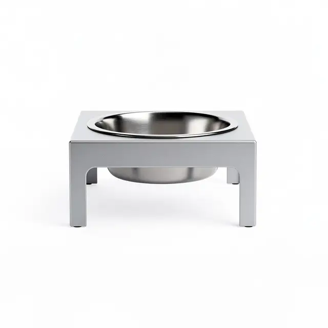Elevated Dog Bowl Stand Steel