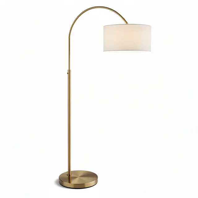 Floor Lamp Arc Brass