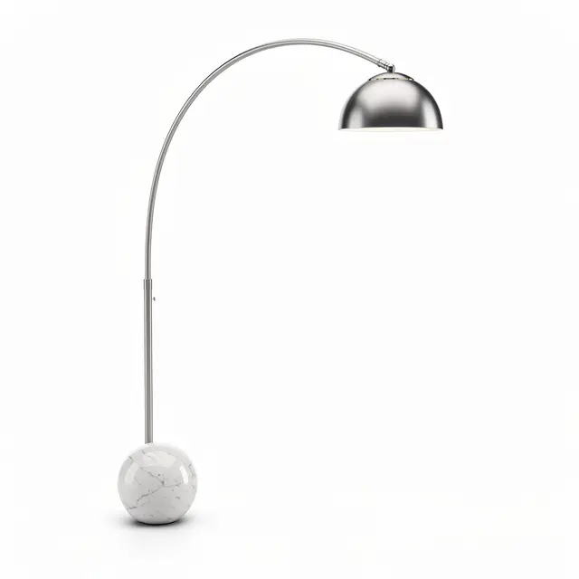 Floor Lamp Arc Marble-Base