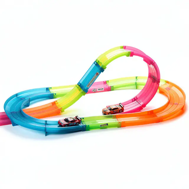 Glow Race Track Set Dual