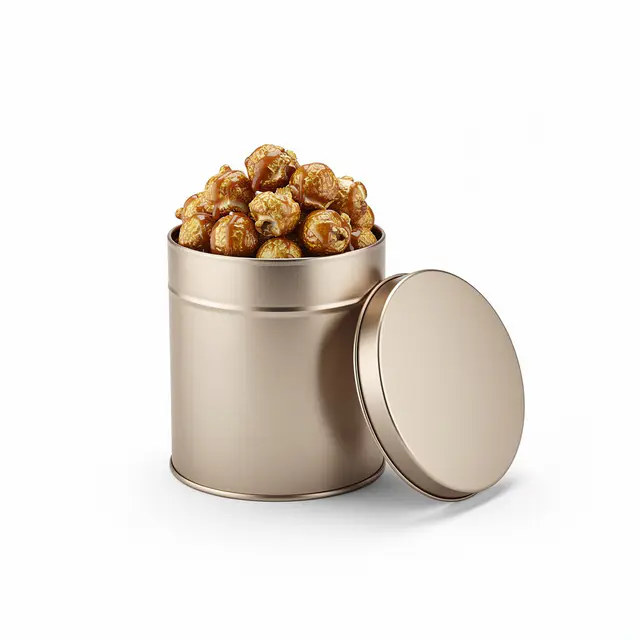 Gourmet Popcorn Tin Caramel