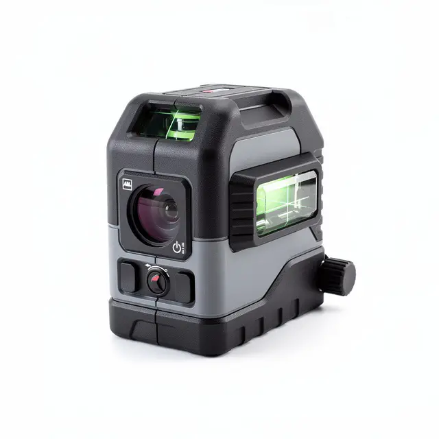Laser Level Self-Leveling Cross-Line