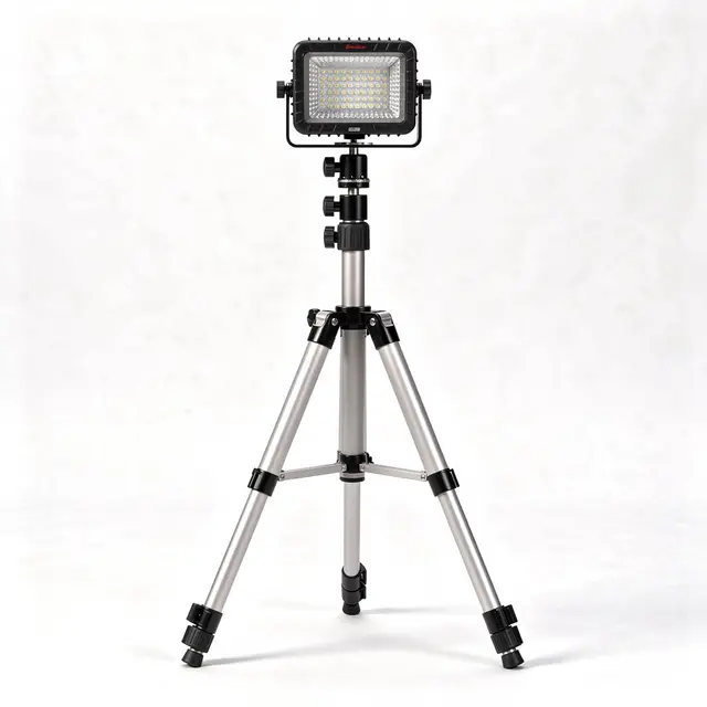 LED Work Light Rechargeable Tripod