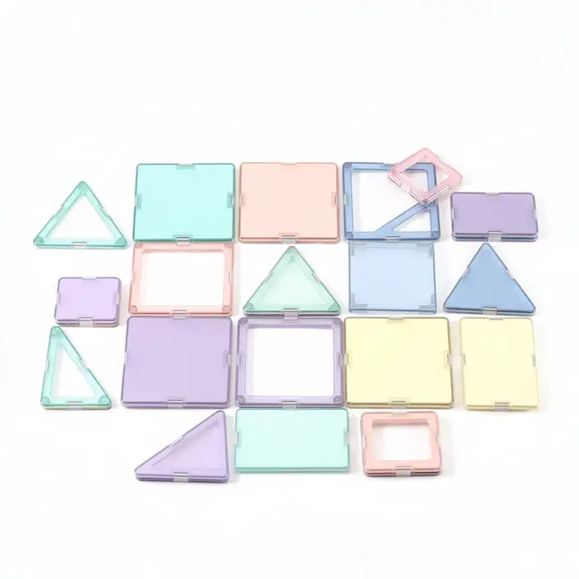 Magnetic Tiles (100pc) Pastel