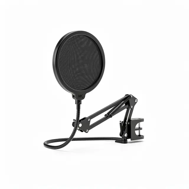 Mic Pop Filter Kit Dual-Layer