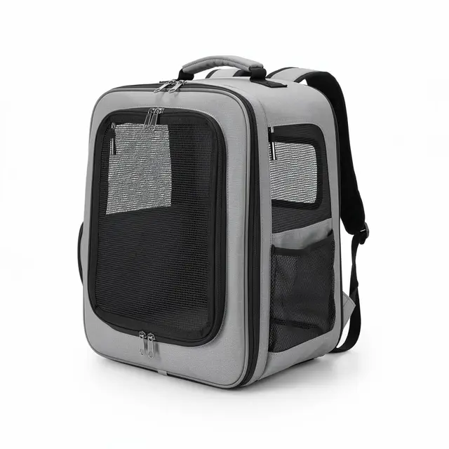 Pet Travel Carrier Backpack Mesh