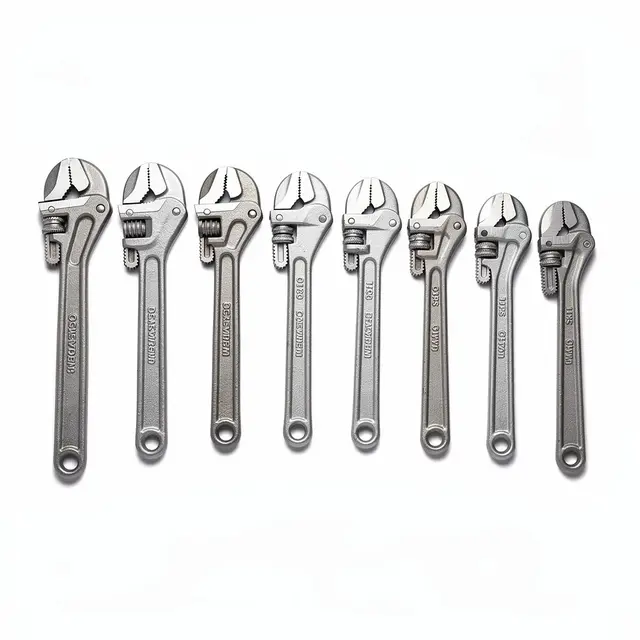 Pipe Wrench Set Adjustable
