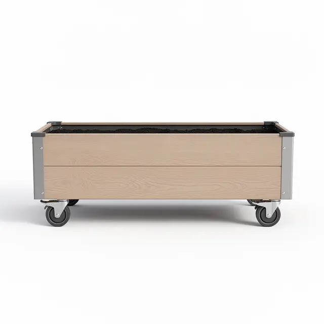 Raised Garden Bed Rolling