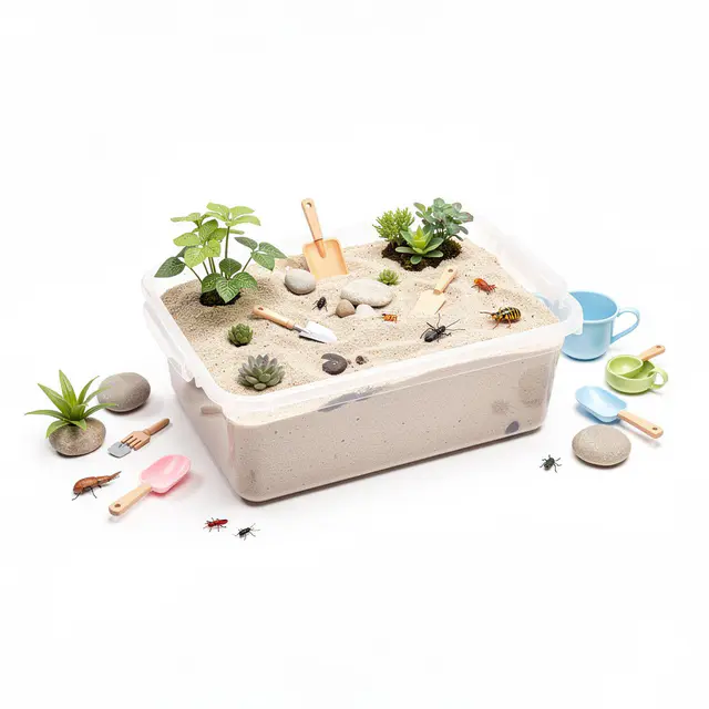 Sensory Bin Kit Garden
