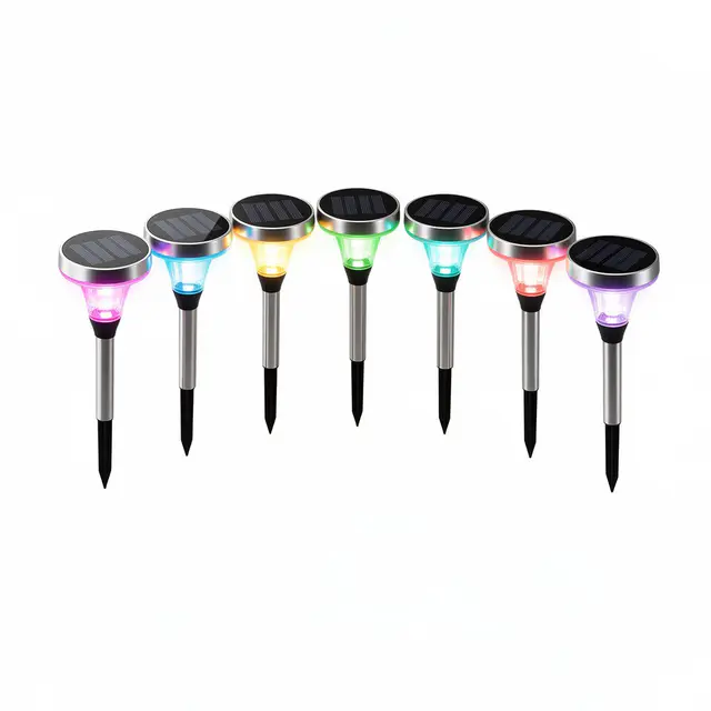 Solar Path Lights (8pk) Color