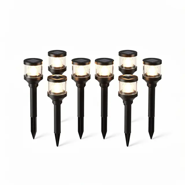 Solar Path Lights (8pk) Warm