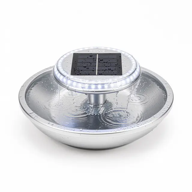 Solar Water Fountain LED