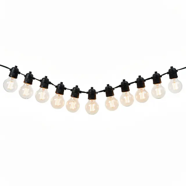 String Patio Lights Color