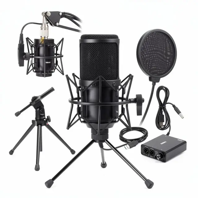 Studio Condenser Mic Bundle