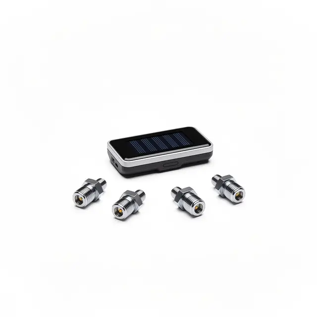 Tire Pressure Sensor Set Solar