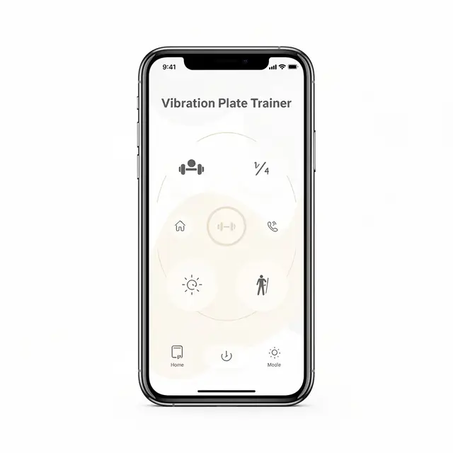 Vibration Plate Trainer App